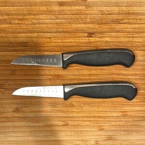 J.A. Henckels Black Handled Pairing Knife Set